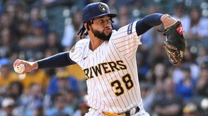 Milwaukee Brewers closer Devin Williams